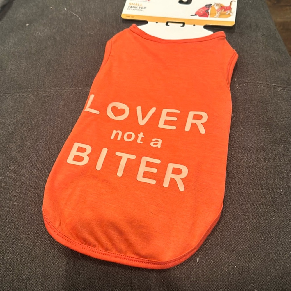 Boots & Barkley Small tank top for dog/cat NIP